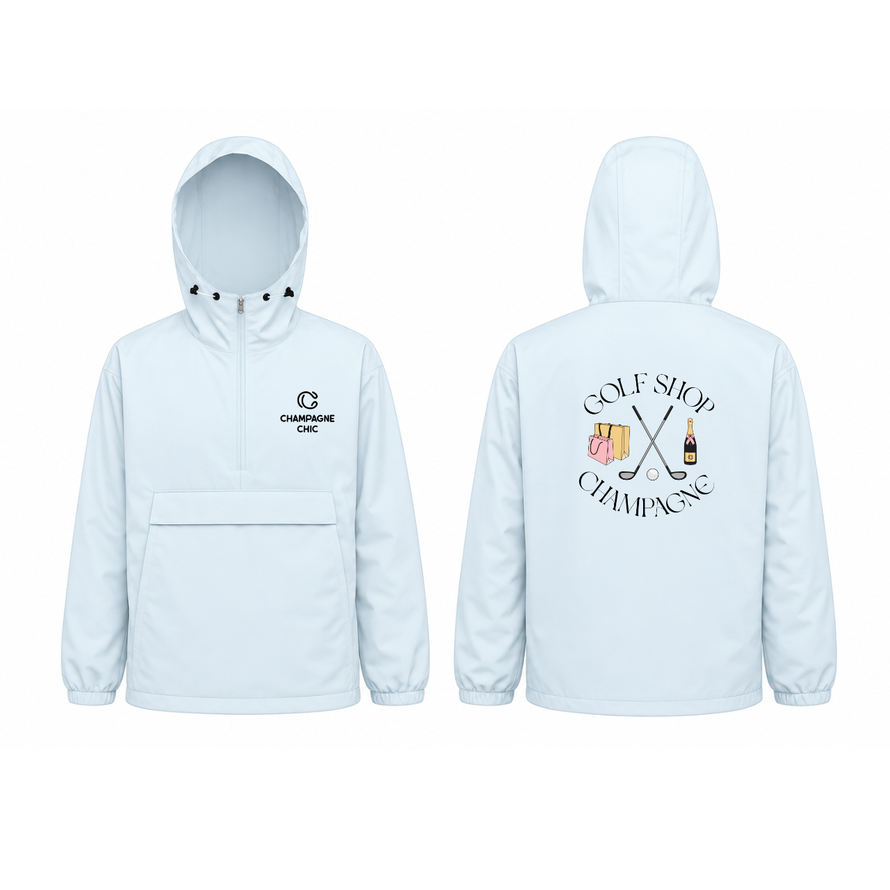 Rain/Wind Jacket - Golf, Tennis, Pickleball