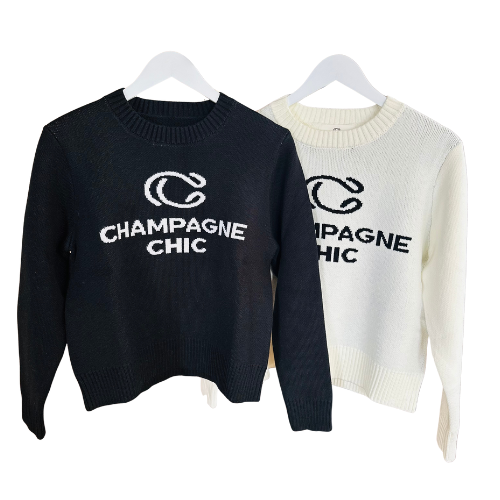 Champagne Chic Sweater – Warm & Versatile
