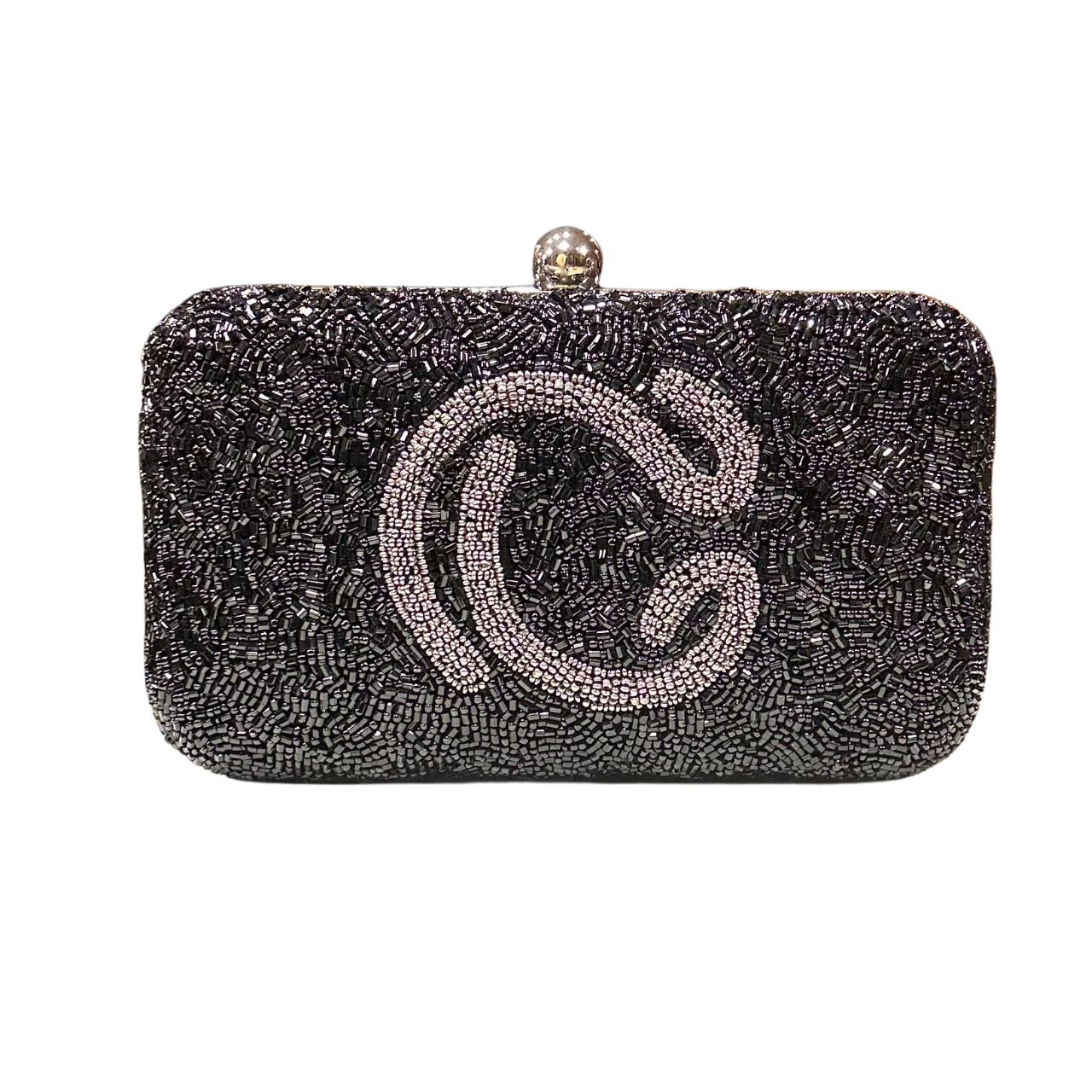 Beaded Box Clutch - Champagne Chic Collection