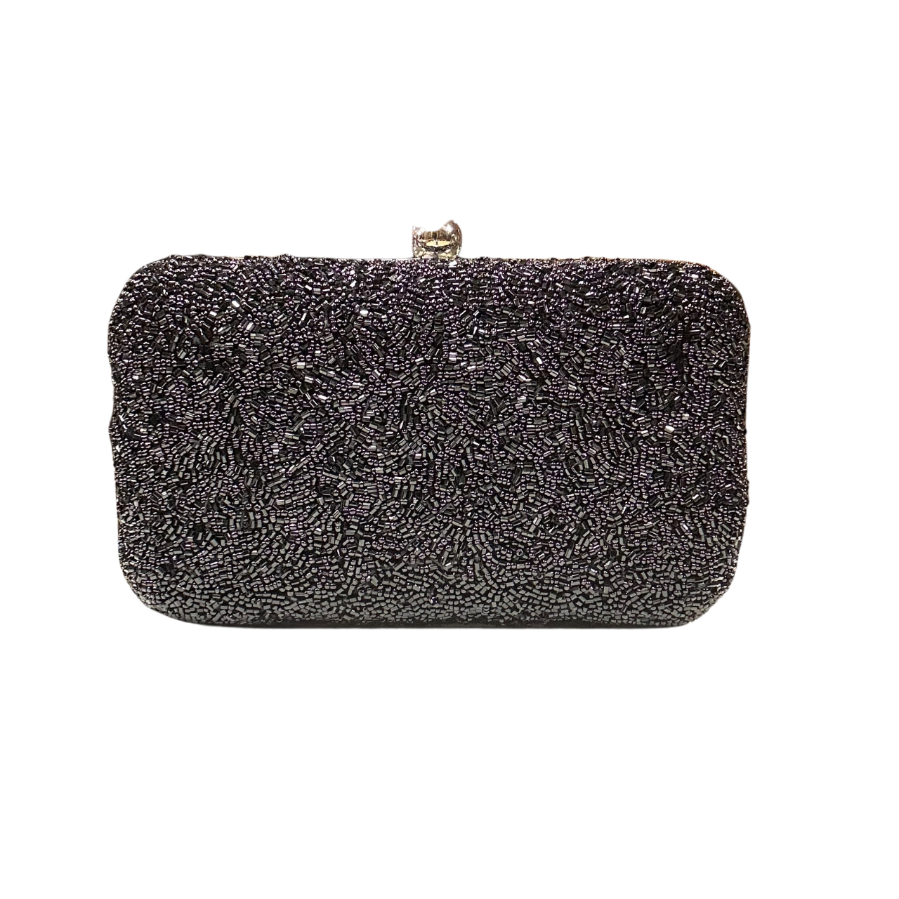 Beaded Box Clutch - Champagne Chic Collection