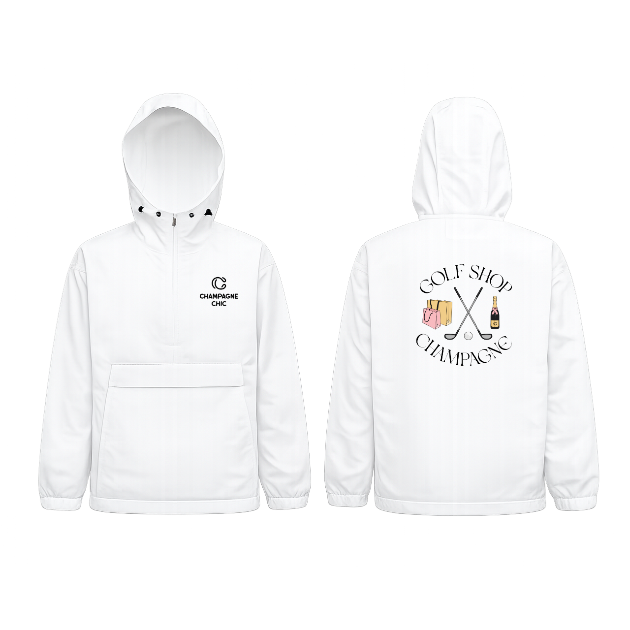 Rain/Wind Jacket - Golf, Tennis, Pickleball