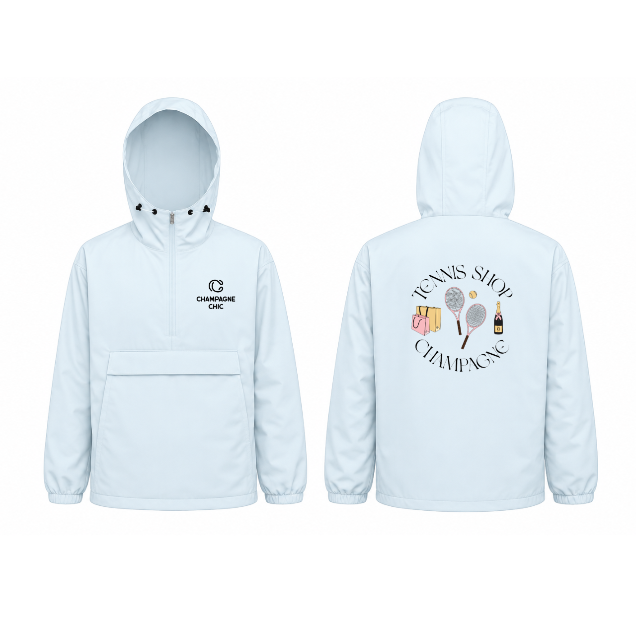 Rain/Wind Jacket - Golf, Tennis, Pickleball