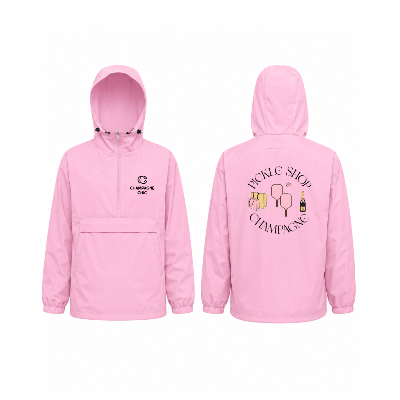 Rain/Wind Jacket - Golf, Tennis, Pickleball